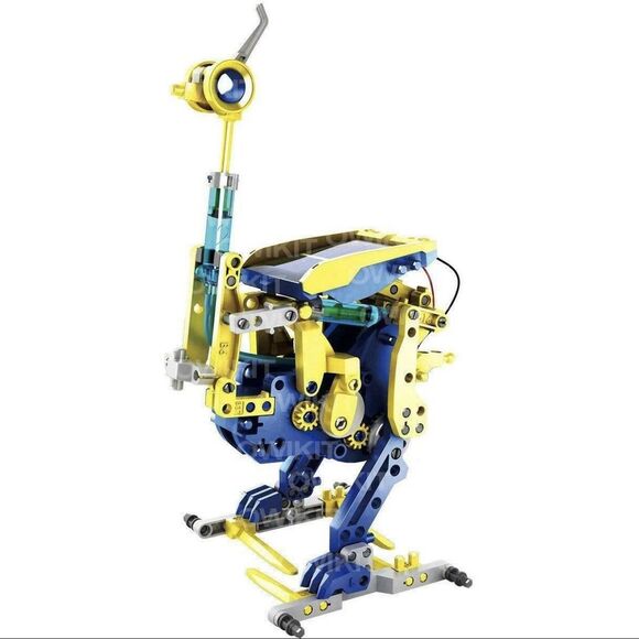 Elenco TTG-618 Rivet-Rex 12 in 1 Hydro-Mechanical Solar Robot Kit - NO BATTERIES - Picture 7 of 8